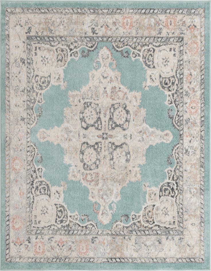 Detail image of 7' 10 x 7' 10 Parker Square Rug