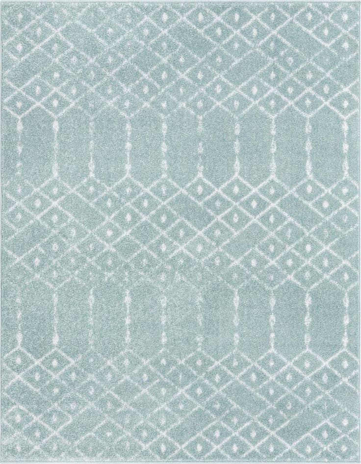 Detail image of 5' 3 x 5' 3 Paxon Trellis Square Rug