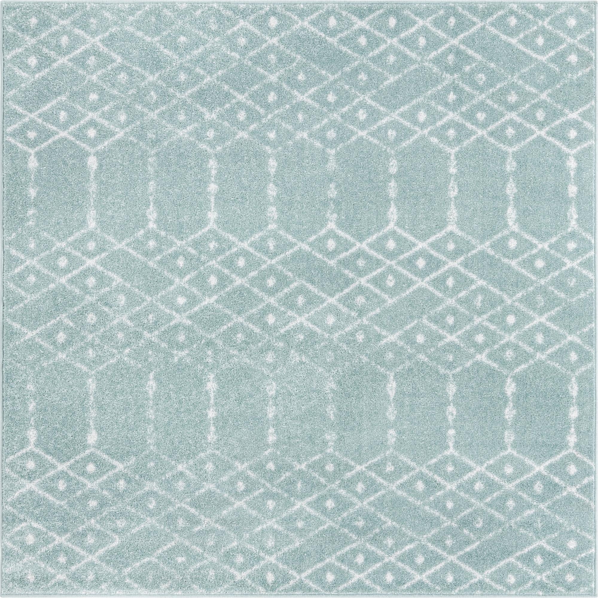 Primary image 160cm x 160cm Paxon Trellis Square Rug