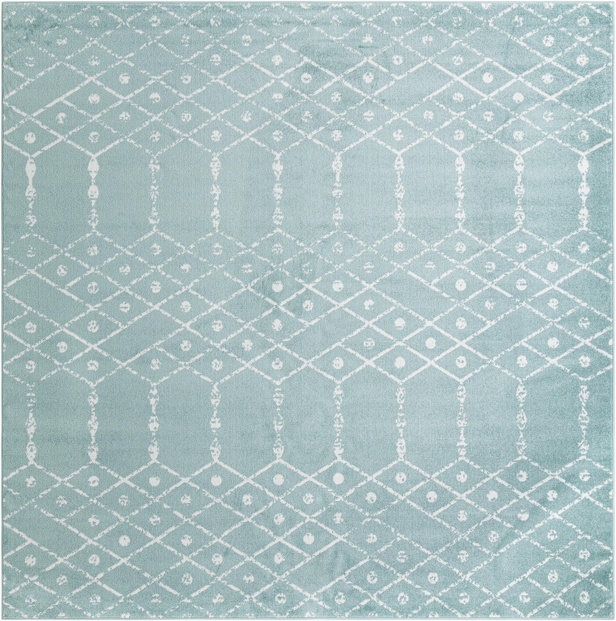 10' x 10' Paxon Trellis Square Rug