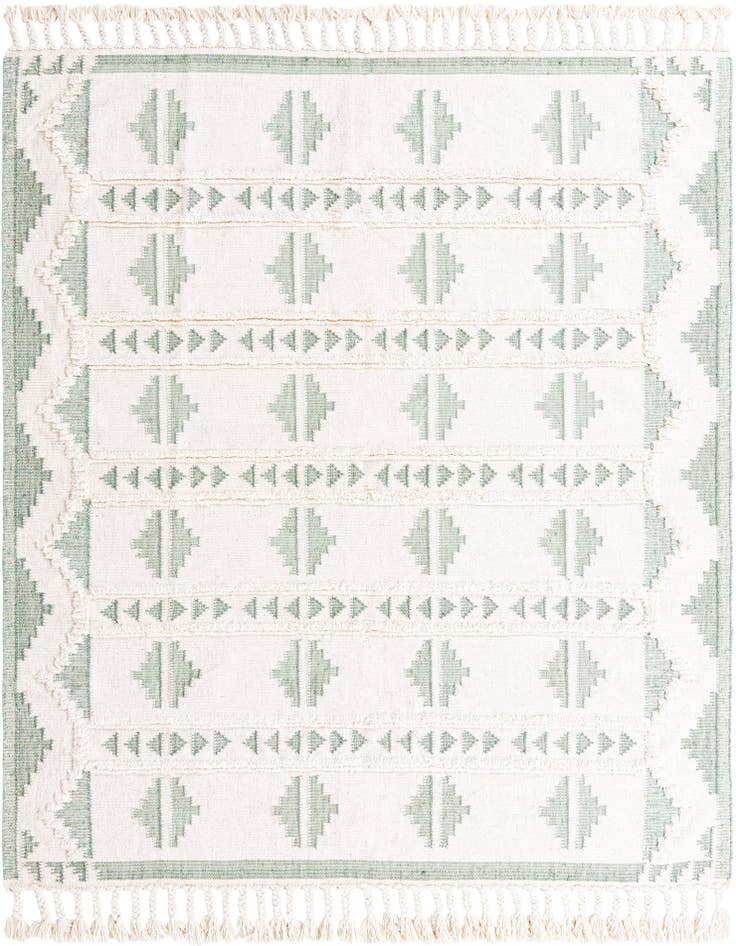 Detail image of 8' x 10' Hand Woven Arizona Wool Rug
