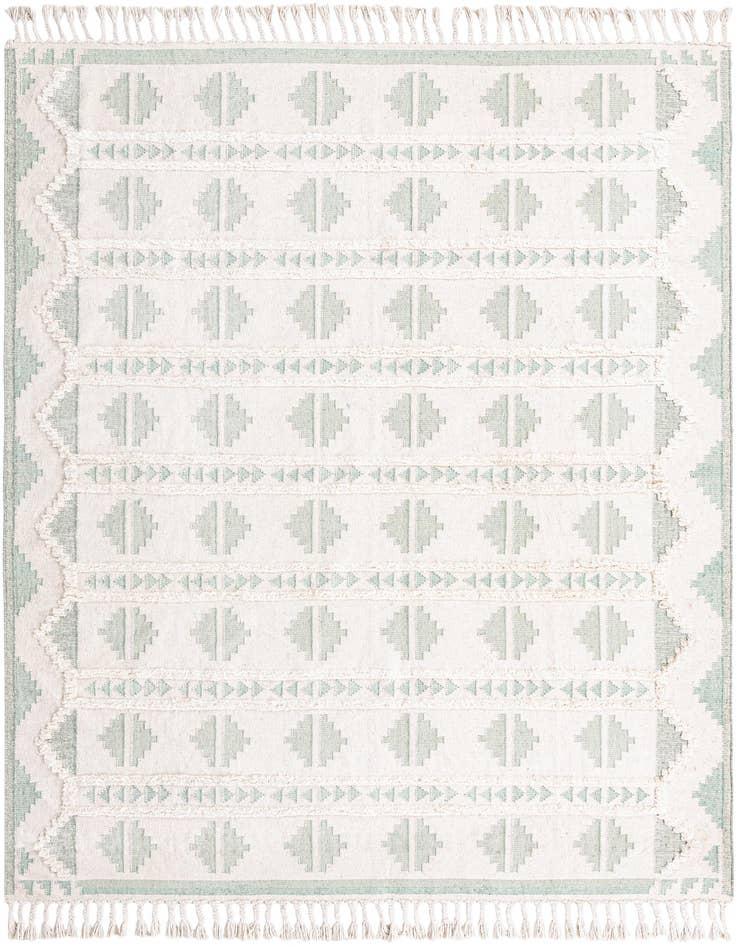 Detail image of 10' x 14' 1 Hand Woven Arizona Wool Rug
