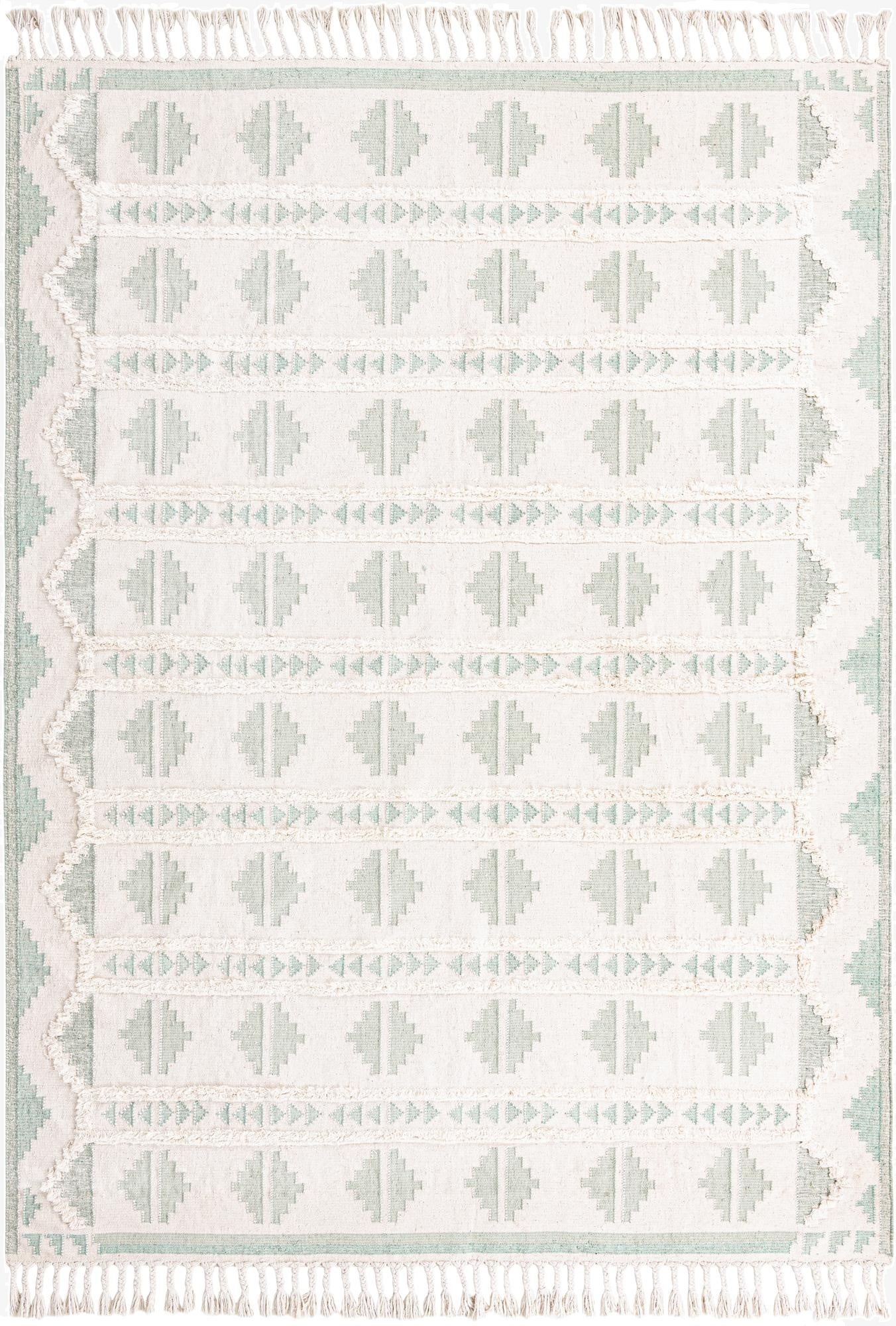 10' x 14' 1  Hand Woven Arizona Wool Rug