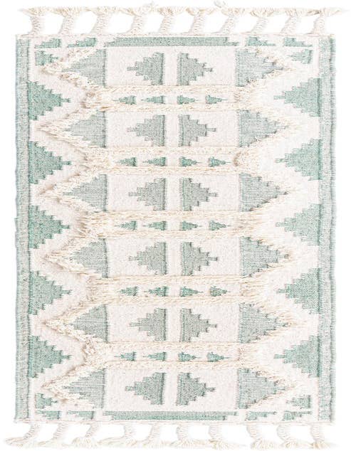 Detail image of 2' 2 x 8' 2 Hand Woven Arizona Wool Runner Rug