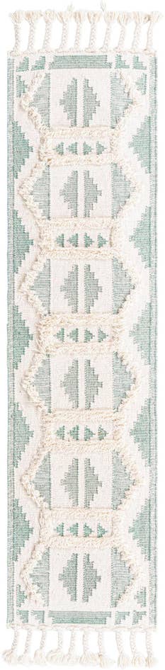 Detail image of 2' 2 x 8' 2 Hand Woven Arizona Wool Runner Rug
