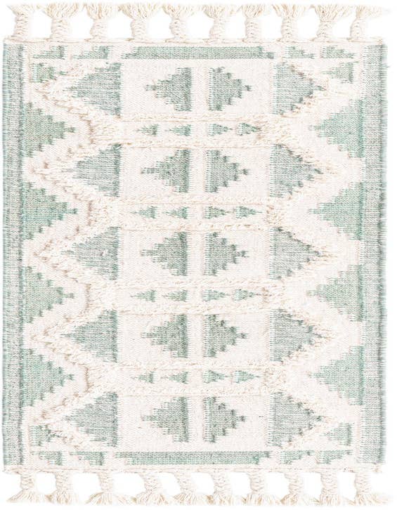 Detail image of 2' 2 x 6' 1 Hand Woven Arizona Wool Runner Rug