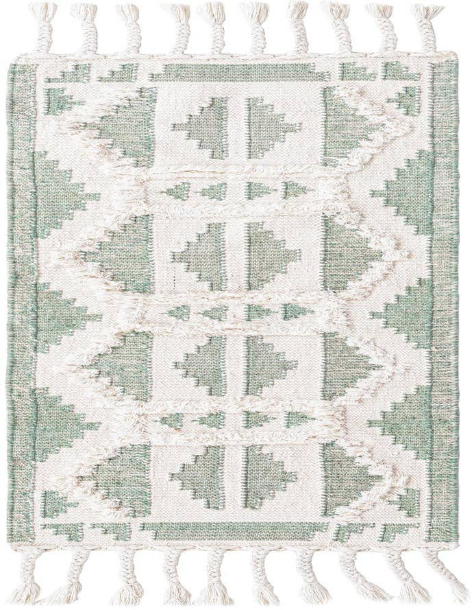 Detail image of 2' 2 x 5' 1 Hand Woven Arizona Wool Runner Rug