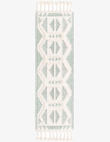 2' 2 x 6' 1 Hand Woven Arizona Wool Runner Rug