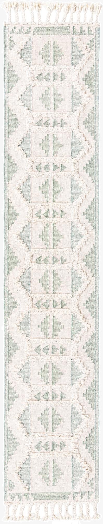 Primary image 2' 7 x 13' 1  Hand Woven Arizona Wool Runner Rug