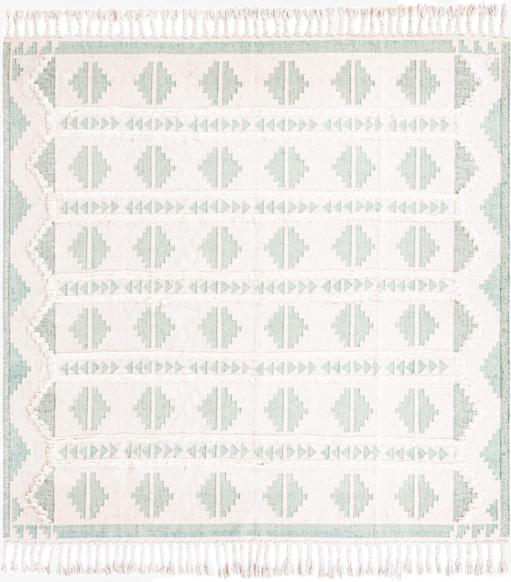 10' x 10'  Hand Woven Arizona Wool Square Rug