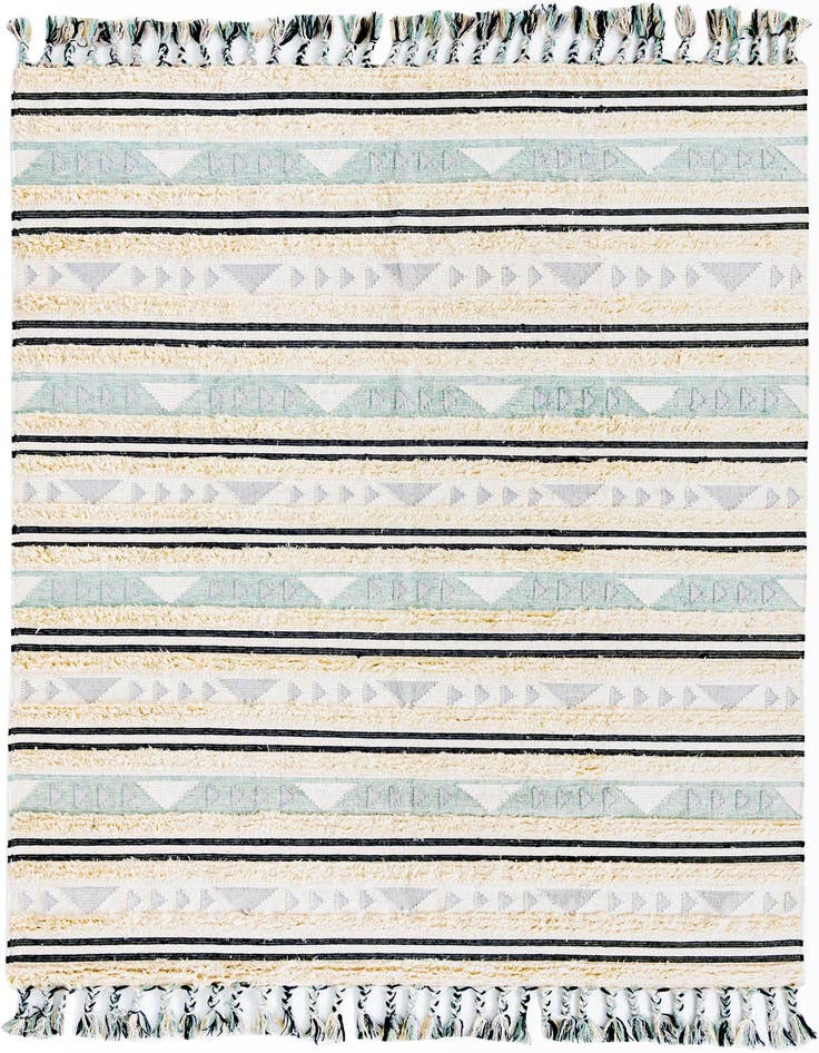 Detail image of 8' x 11' Hand Woven Arizona Wool Rug