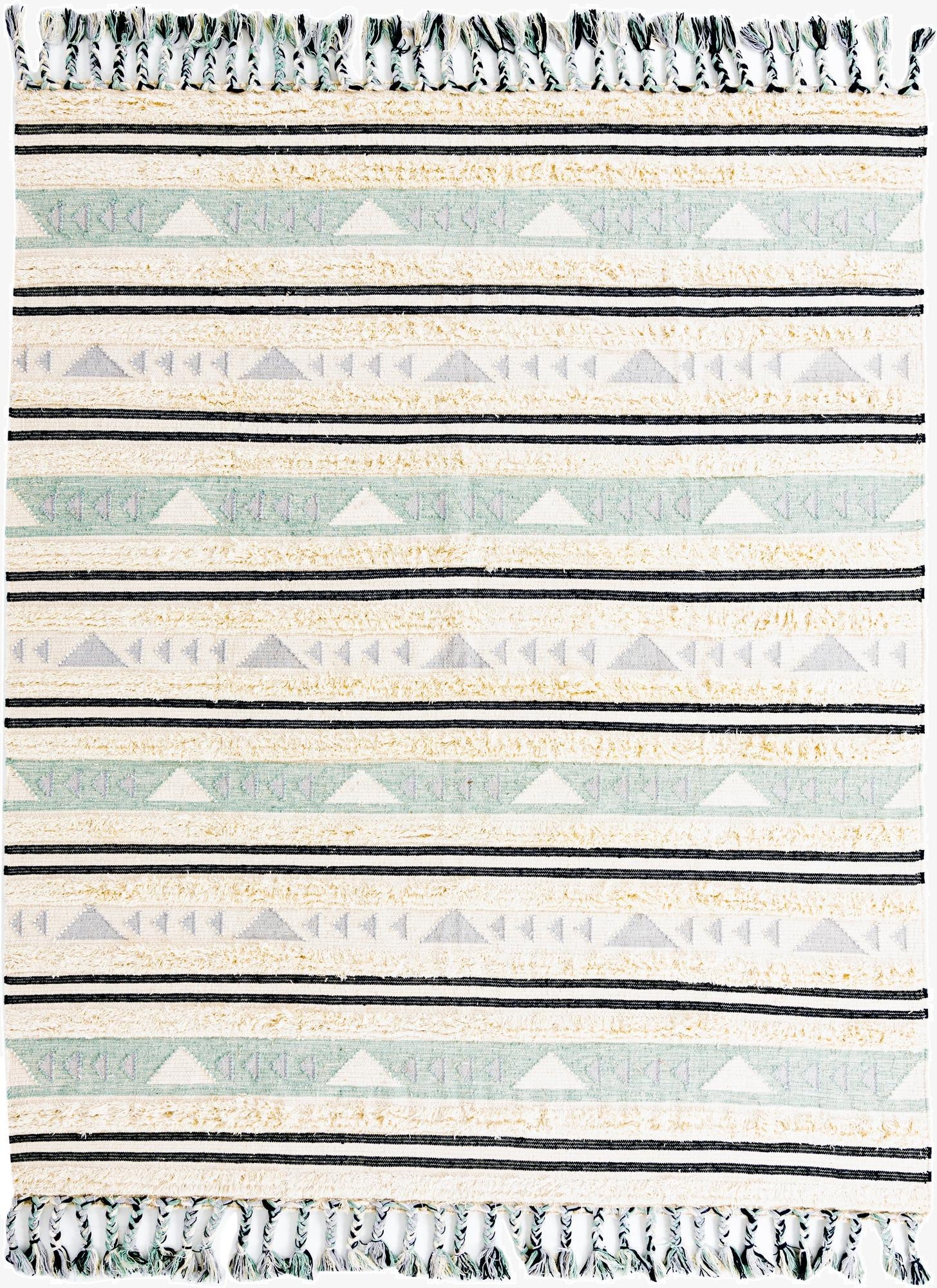 8' x 10'  Hand Woven Arizona Wool Rug