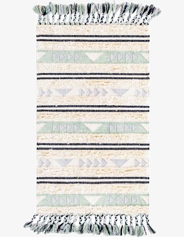 3' 3 x 5' 1 Hand Woven Arizona Wool Rug