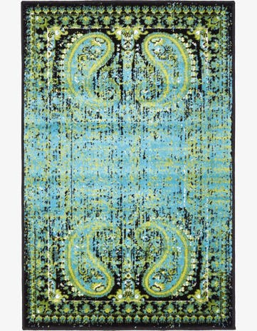 Aquamarine Istanbul Rug