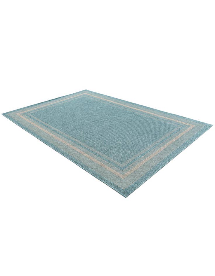 Detail image of 6' x 9' Easy-Clean Border Indoor / Outdoor Rug