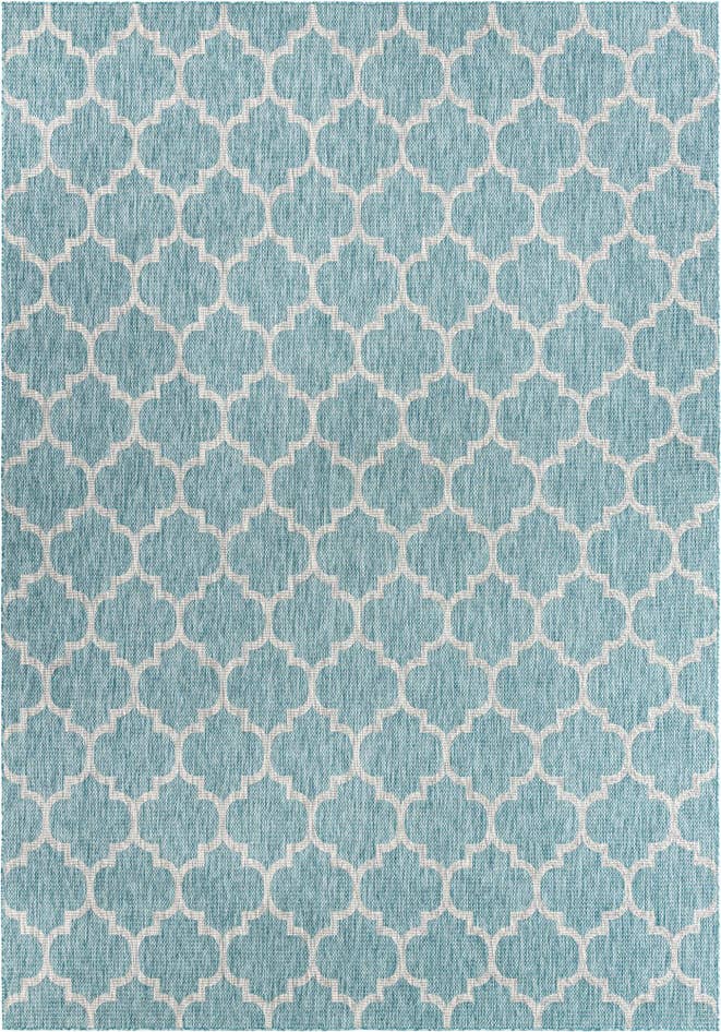 Detail image of 10' x 14' Easy-Clean Lattice Indoor / Outdoor Rug
