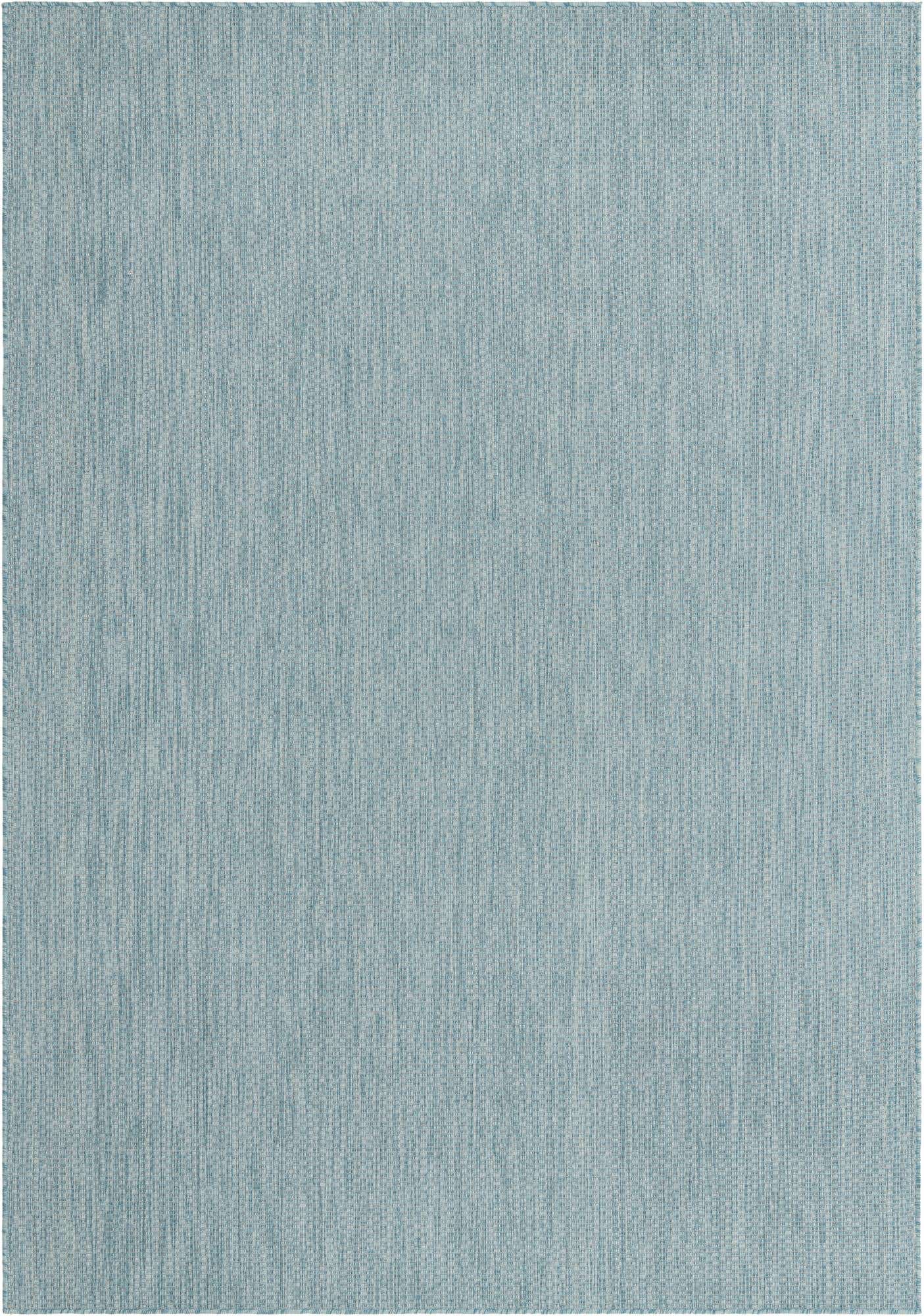 7' x 10' Easy-Clean Solid Indoor / Outdoor Rug