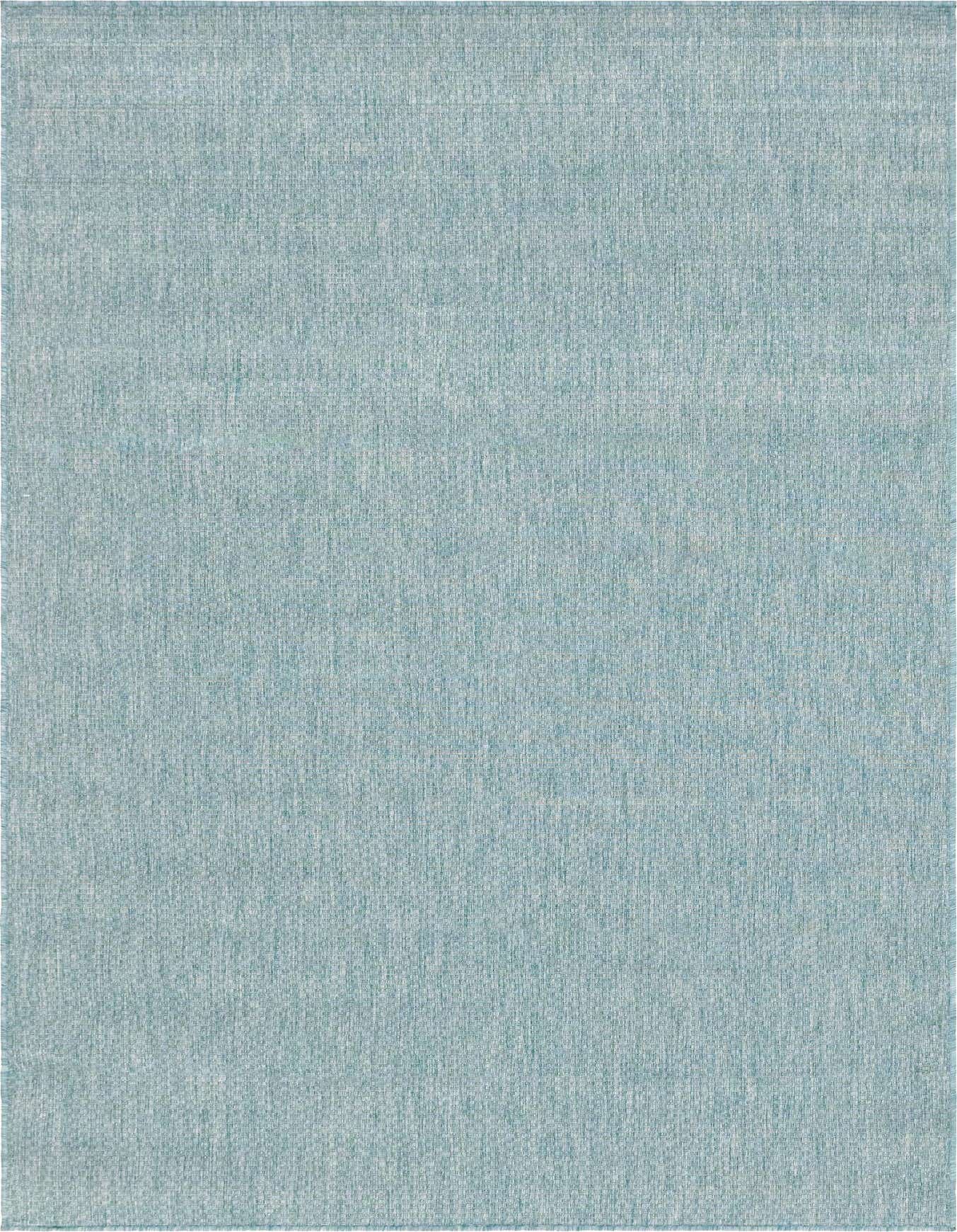 6' x 9' Easy-Clean Solid Indoor / Outdoor Rug