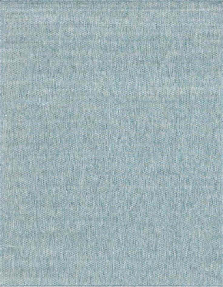 Detail image of 6' x 9' Easy-Clean Solid Indoor / Outdoor Rug