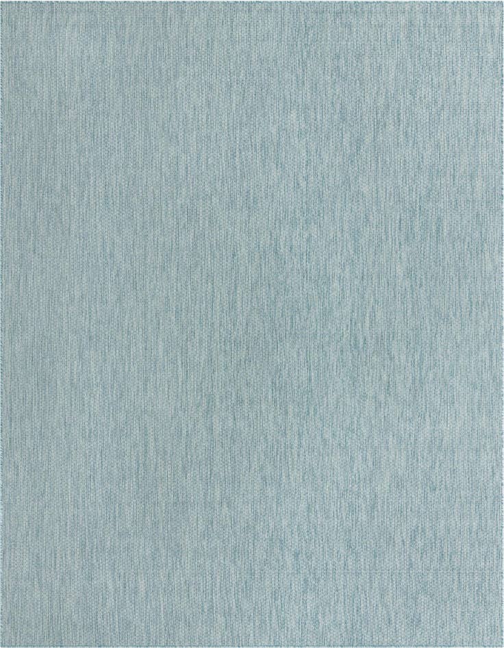 Detail image of 9' x 12' Easy-Clean Solid Indoor / Outdoor Rug