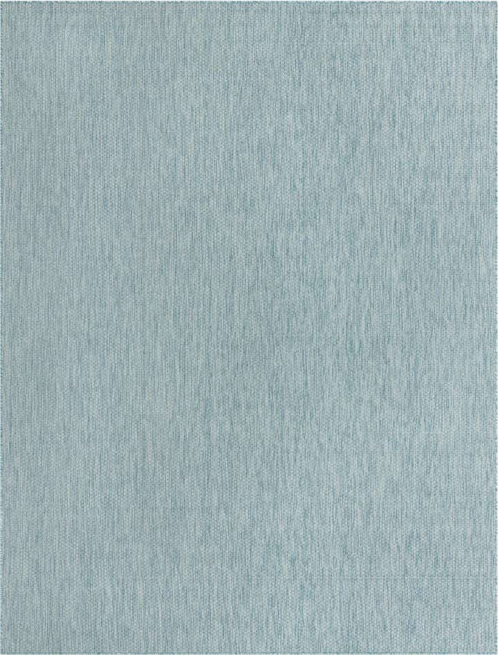 9' x 12' Easy-Clean Solid Indoor / Outdoor Rug