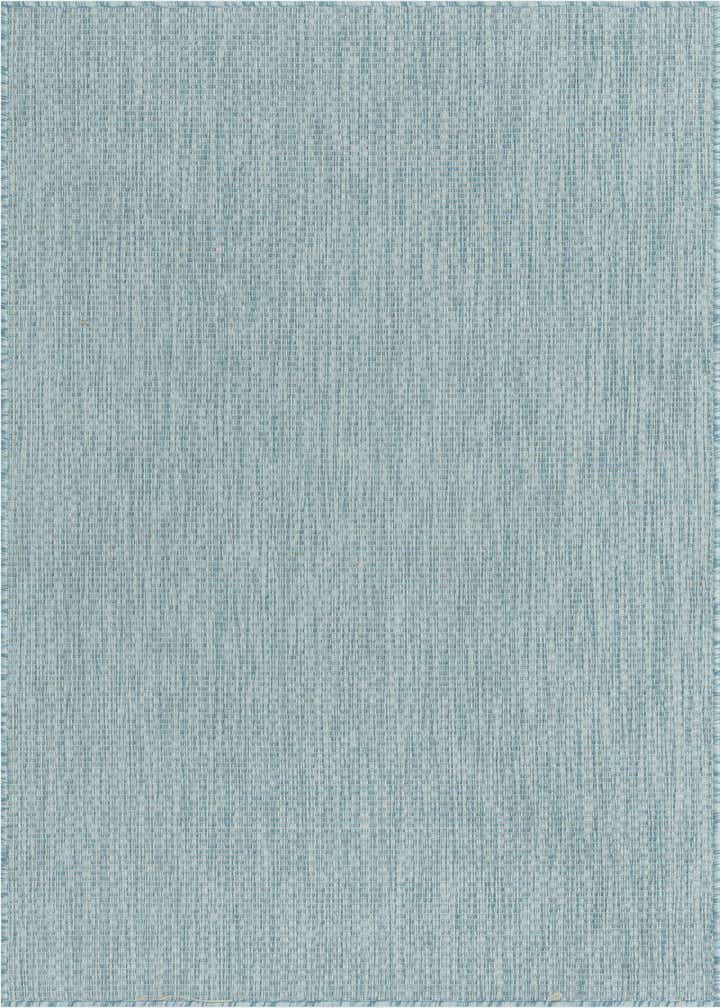 4' x 6' Easy-Clean Solid Indoor / Outdoor Rug