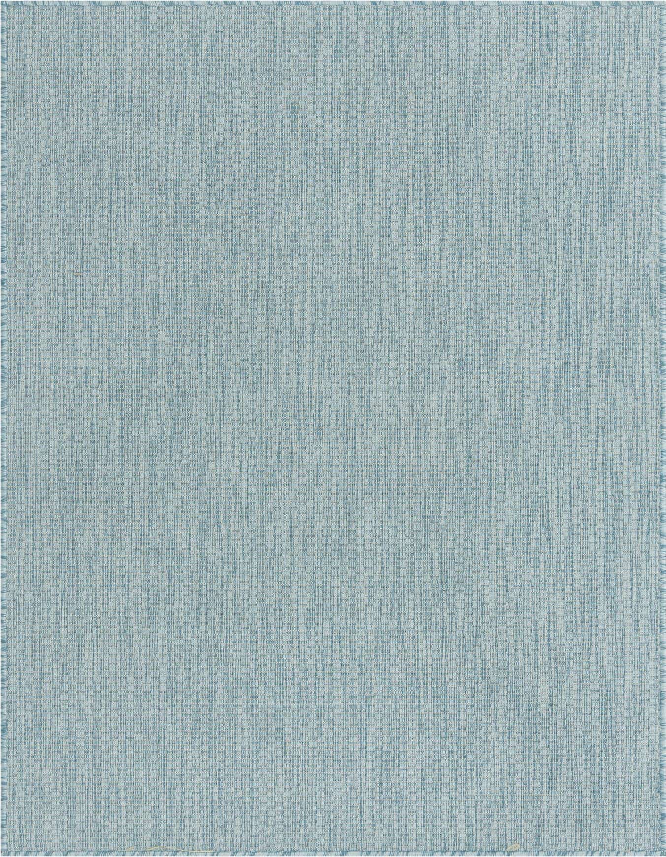 4' x 6' Easy-Clean Solid Indoor / Outdoor Rug