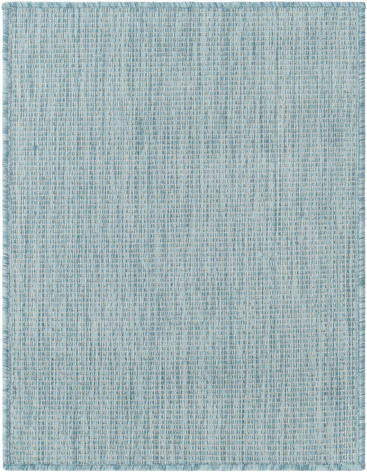 Detail image of 2' x 3' 1 Easy-Clean Solid Indoor / Outdoor Rug