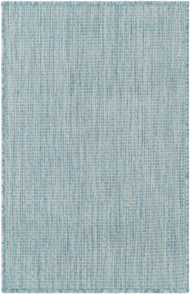 Detail image of 2' x 3' 1 Easy-Clean Solid Indoor / Outdoor Rug