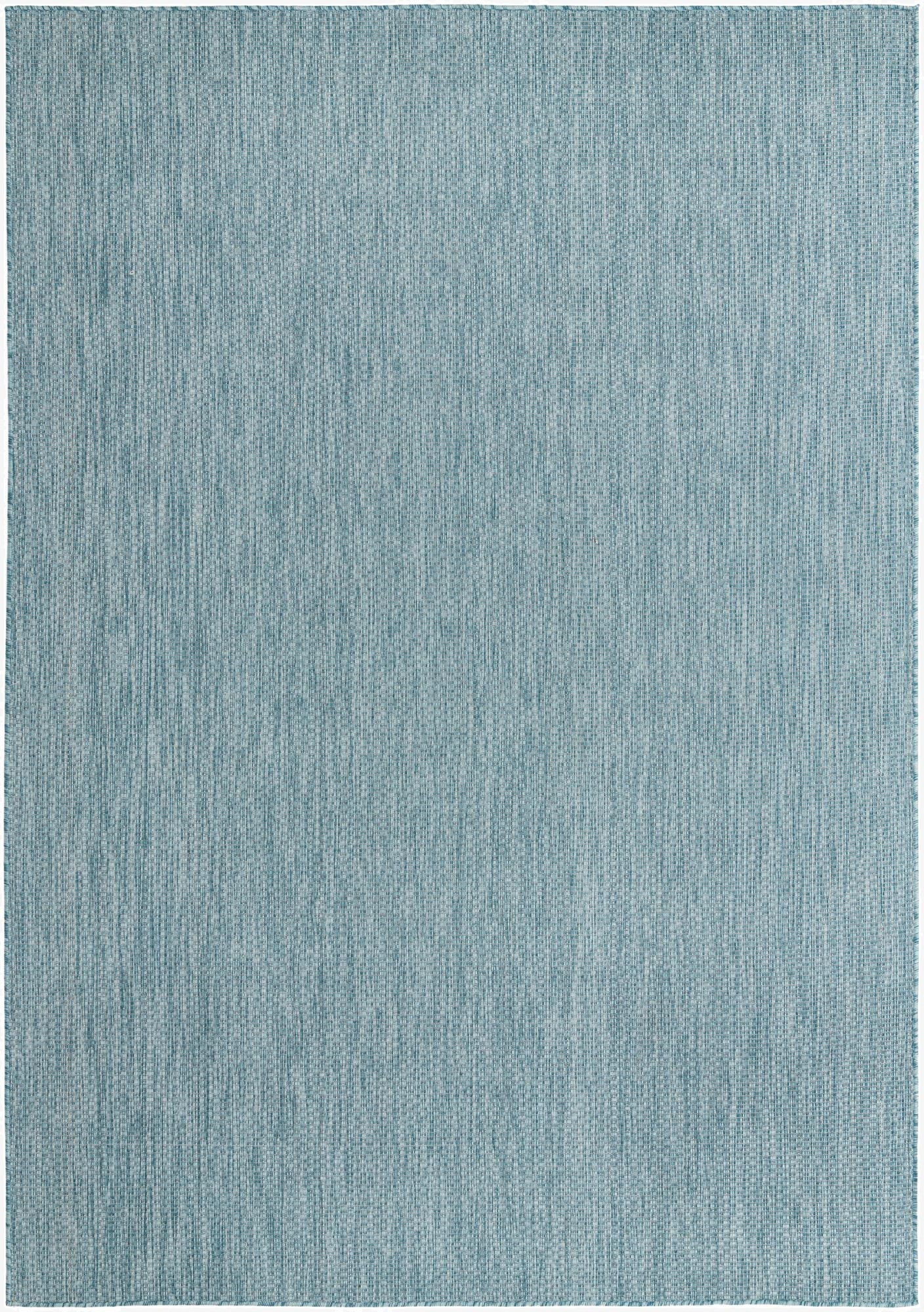 7' x 10'  Washable Solid Indoor / Outdoor Rug