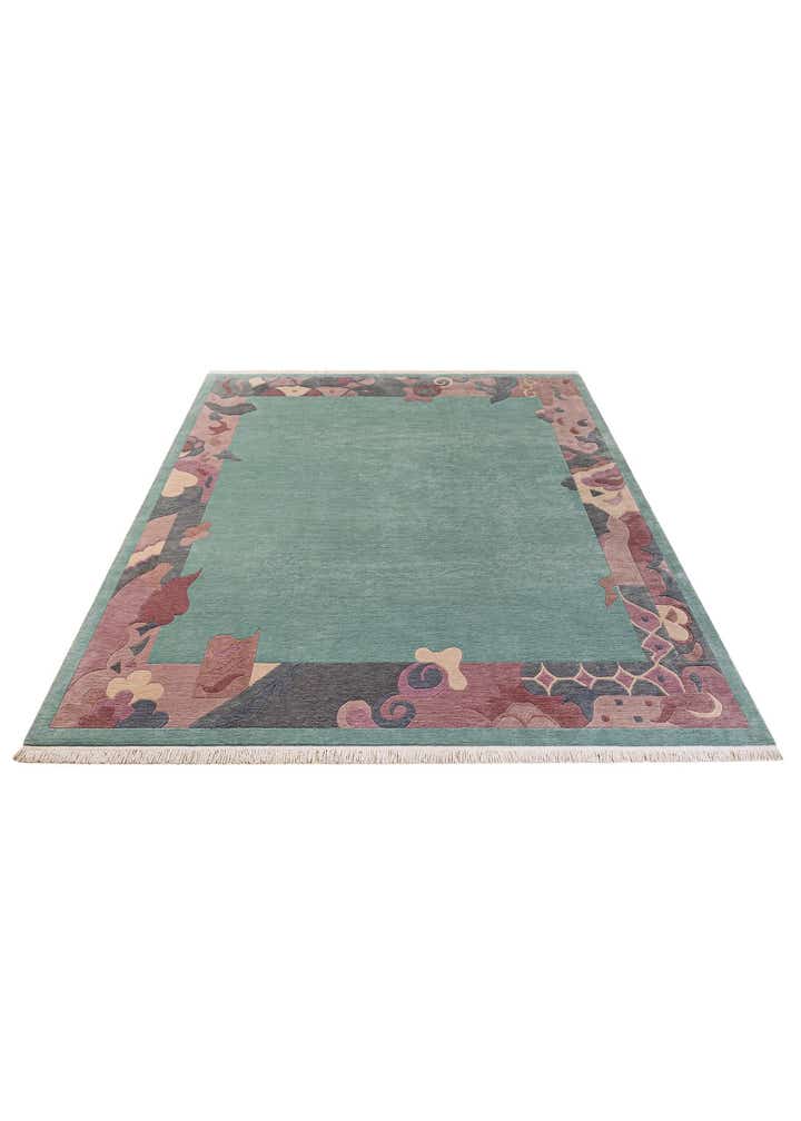 8' 4 x 11' 3 Hand Knotted Tibet Wool Rug