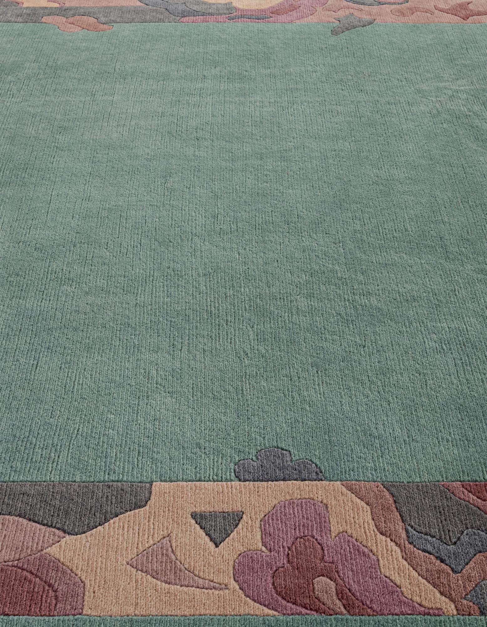 8' 4 x 11' 3 Hand Knotted Tibet Wool Rug