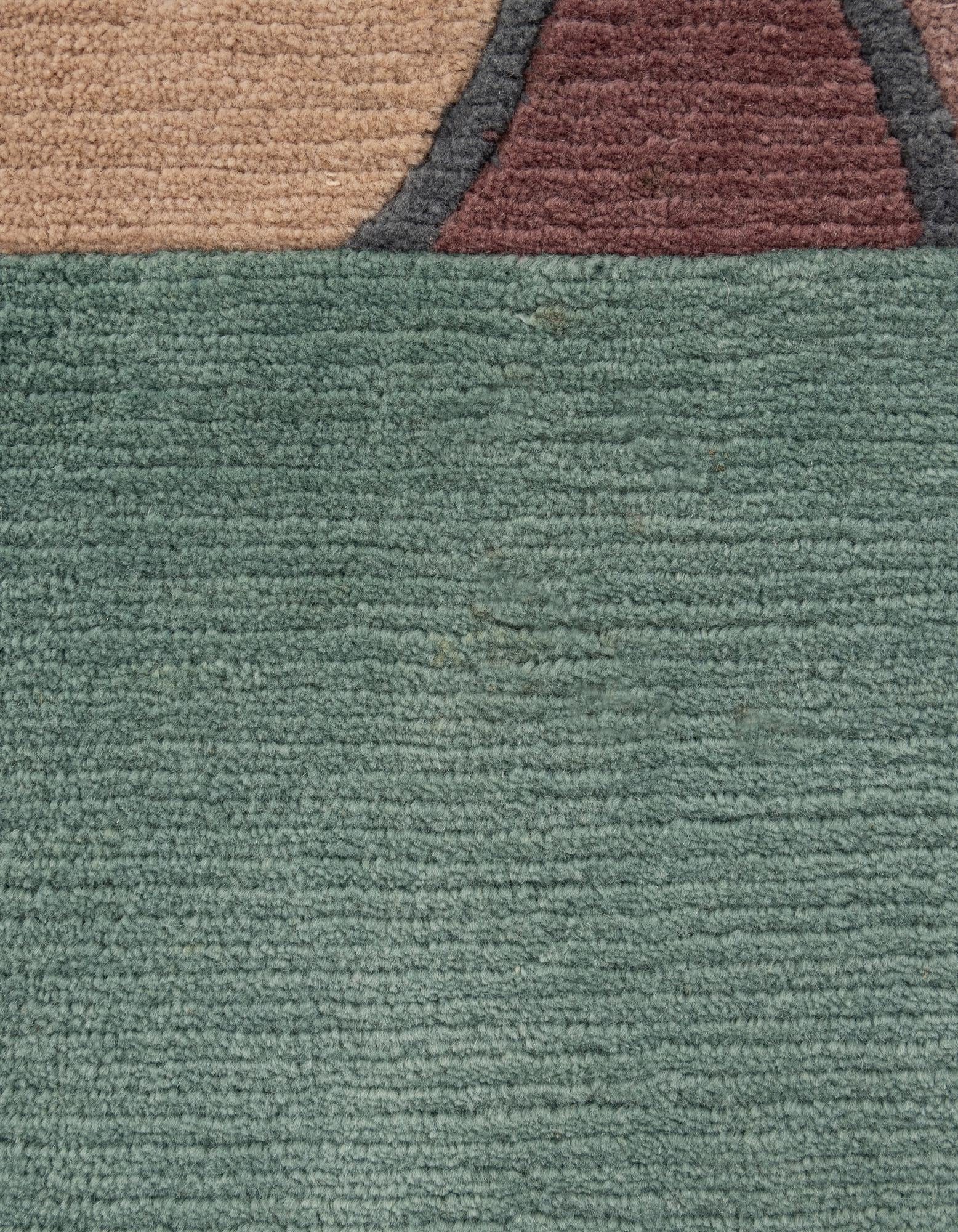 8' 4 x 11' 3 Hand Knotted Tibet Wool Rug
