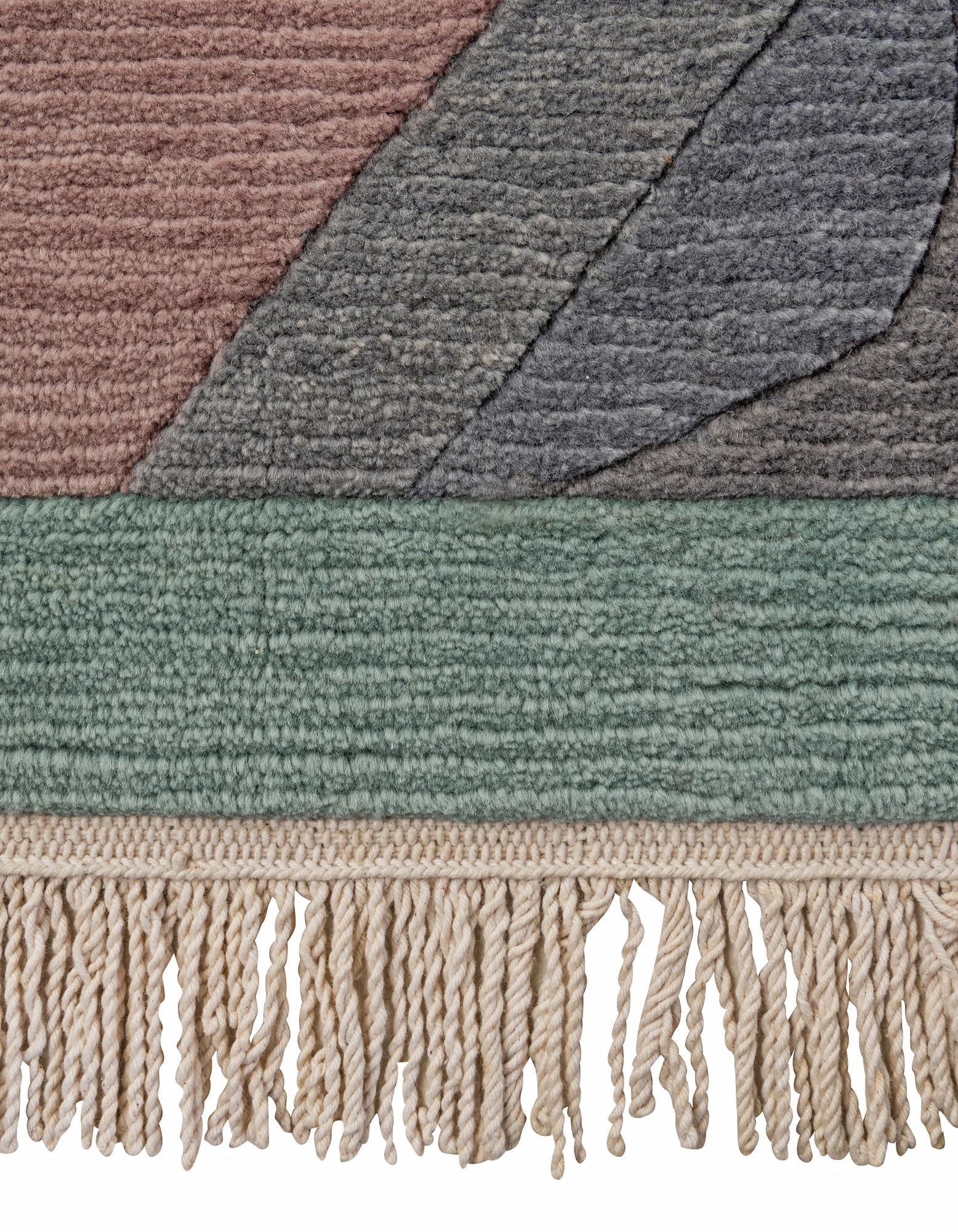 8' 4 x 11' 3 Hand Knotted Tibet Wool Rug