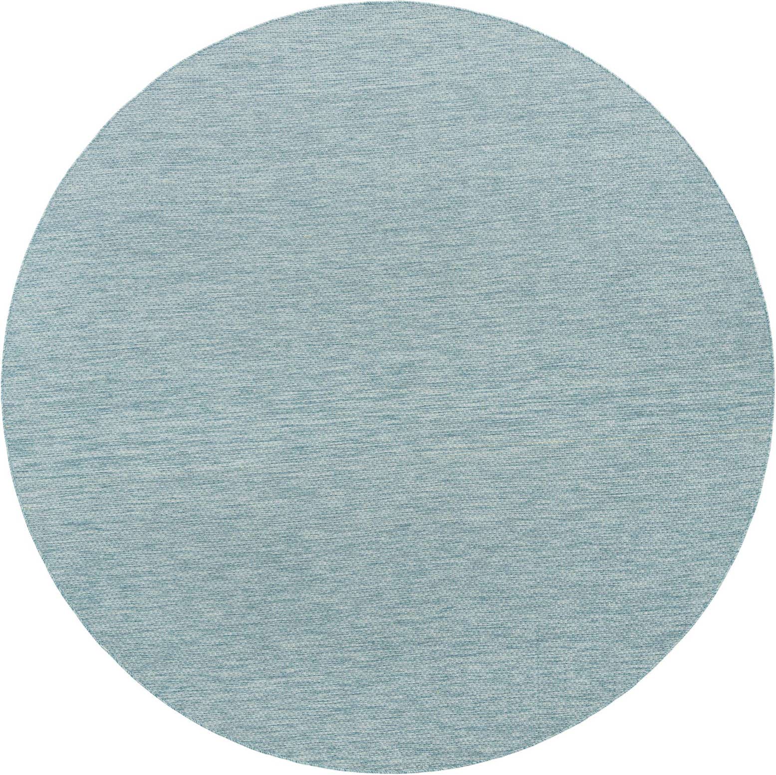 10' 8 x 10' 8 Easy-Clean Solid Indoor / Outdoor Round Rug