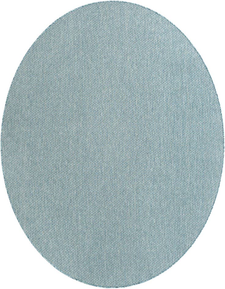 Detail image of 7' 10 x 7' 10 Easy-Clean Solid Indoor / Outdoor Round Rug