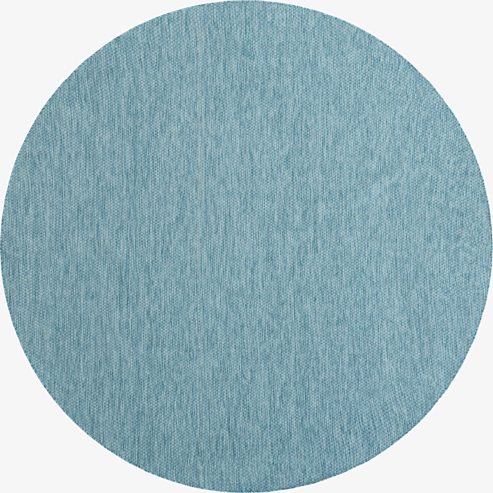 Primary image 13' x 13'  Washable Solid Indoor / Outdoor Round Rug