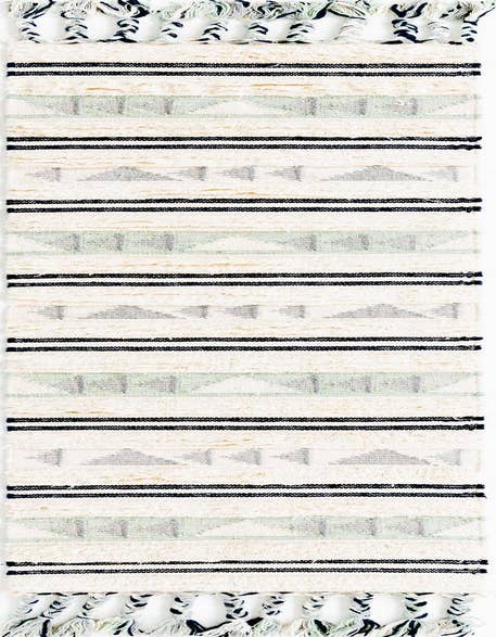 Detail image of 2' 2 x 8' 2 Hand Woven Arizona Wool Runner Rug