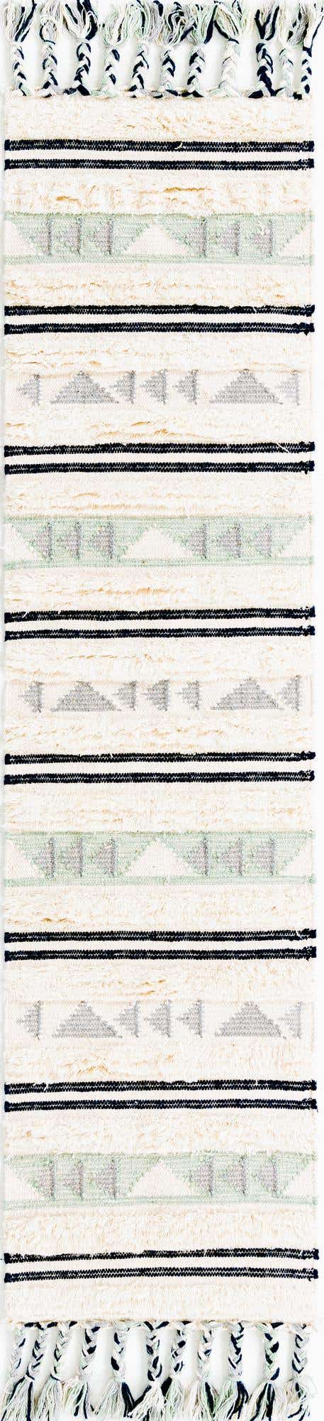 2' 2 x 8' 2 Hand Woven Arizona Wool Runner Rug