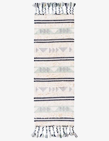 2' 2 x 6' 1 Hand Woven Arizona Wool Runner Rug