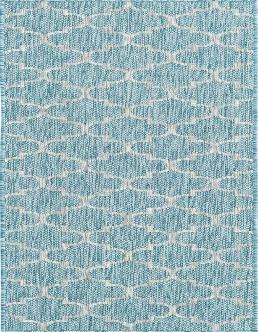 Detail image of 2' x 8' Easy-Clean Lattice Indoor / Outdoor Runner Rug