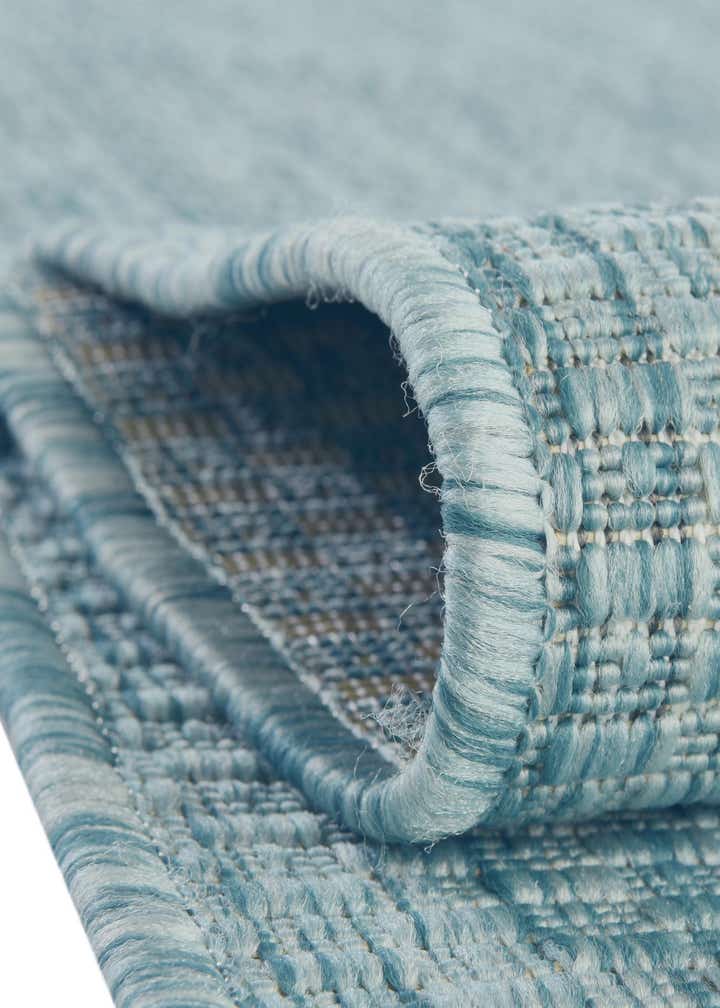 2' 7 x 10' Easy-Clean Solid Indoor / Outdoor Runner Rug