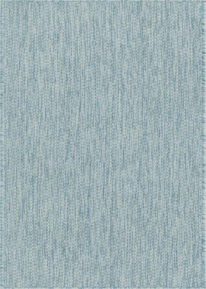 2' x 6' Easy-Clean Solid Indoor / Outdoor Runner Rug
