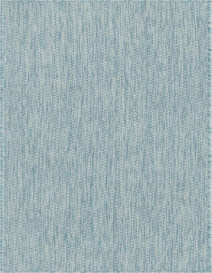 Detail image of 2' x 6' Easy-Clean Solid Indoor / Outdoor Runner Rug