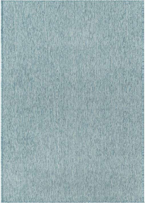 2' 7 x 10' Easy-Clean Solid Indoor / Outdoor Runner Rug