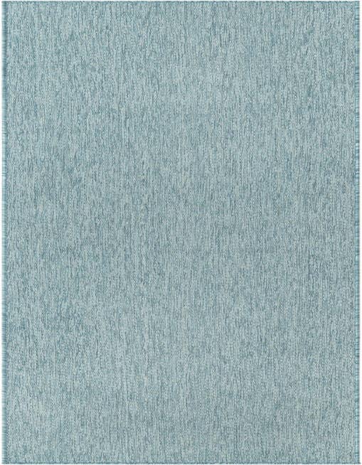 Detail image of 2' 7 x 10' Easy-Clean Solid Indoor / Outdoor Runner Rug