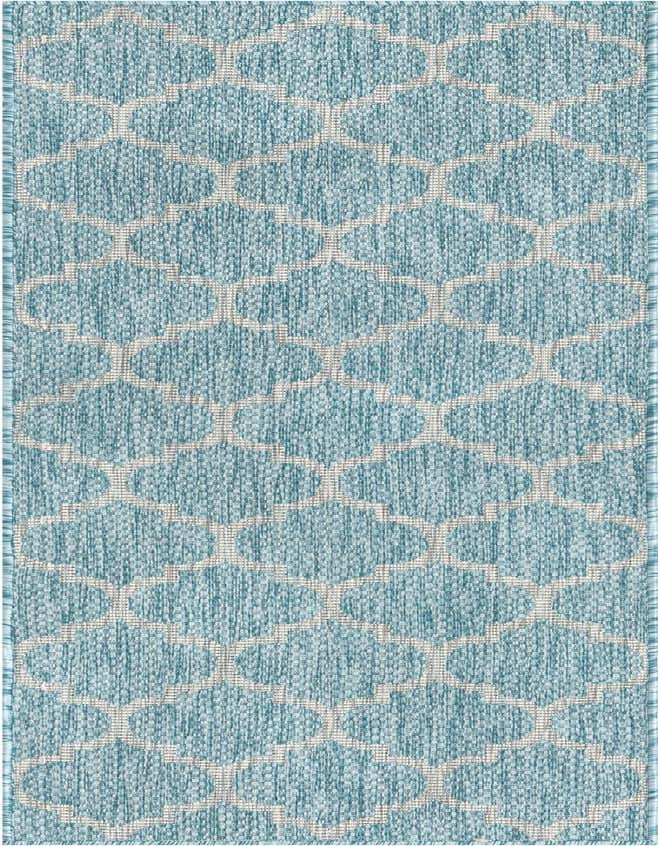 2' x 6' Easy-Clean Trellis Indoor / Outdoor Runner Rug