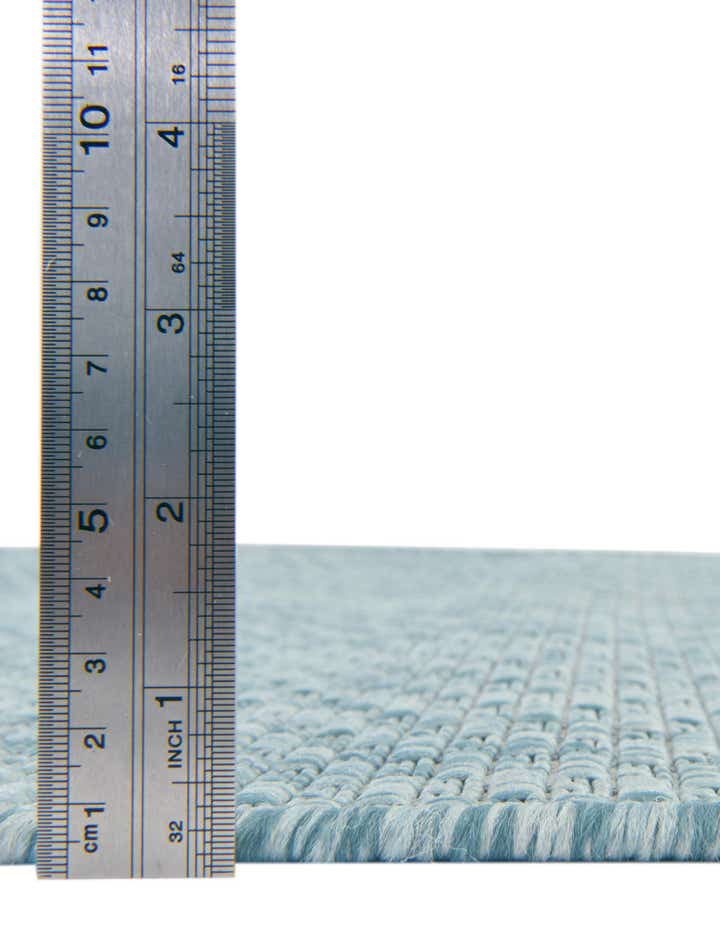 10' 8 x 10' 8 Easy-Clean Solid Indoor / Outdoor Square Rug