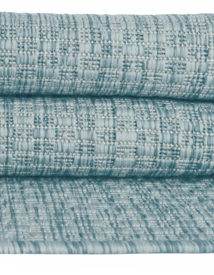 Detail image of 13' x 13' Easy-Clean Solid Indoor / Outdoor Square Rug