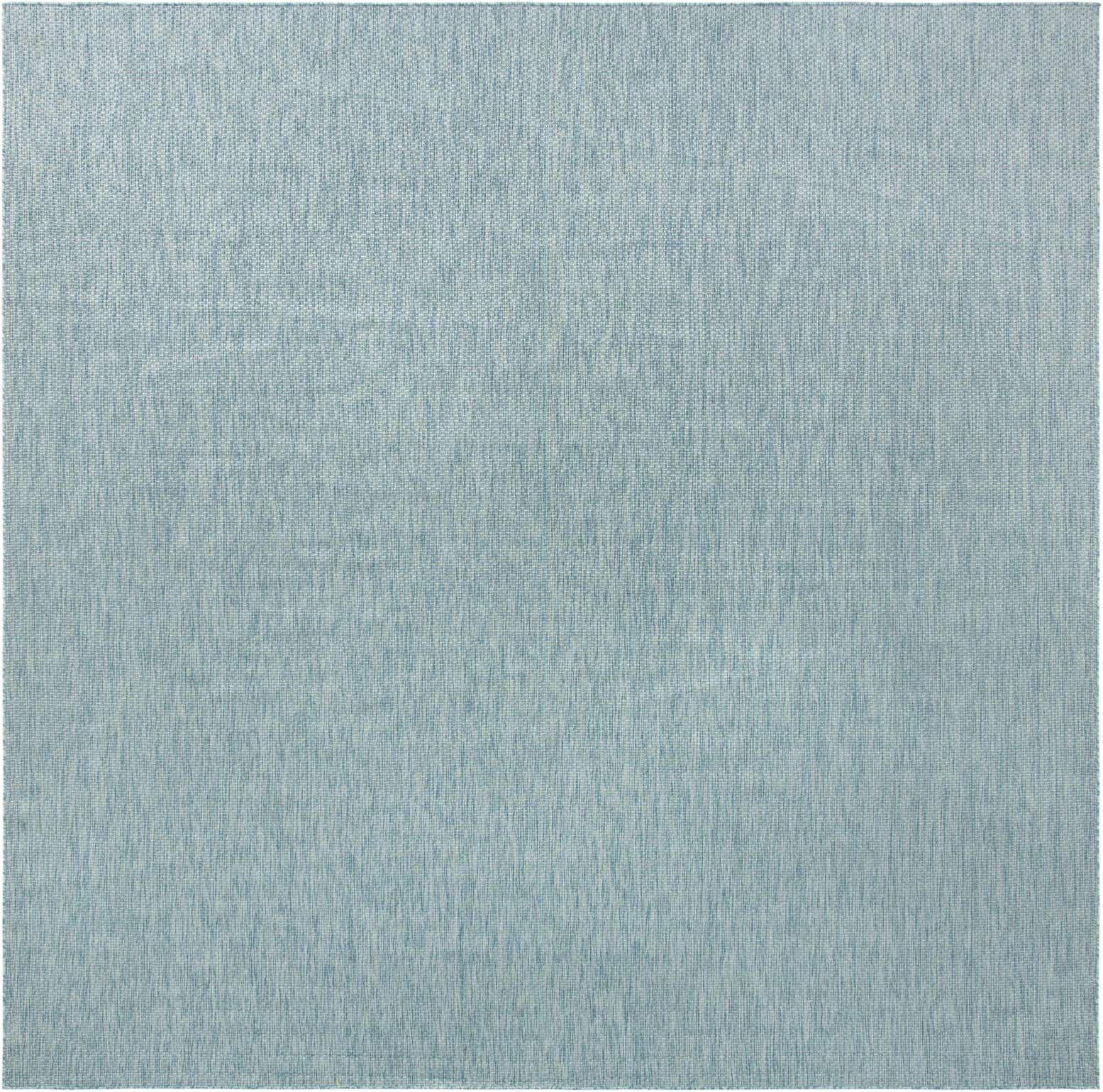 13' x 13' Easy-Clean Solid Indoor / Outdoor Square Rug